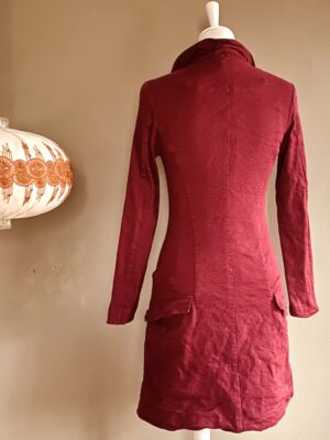 schönes rotes Kleid von Fox´s, M-L second hand – Bild 4