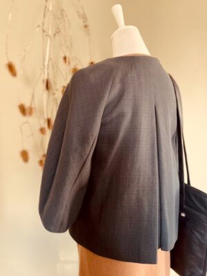 klassischer Blazer von Hugo Boss in edlem Grau, L – Bild 4