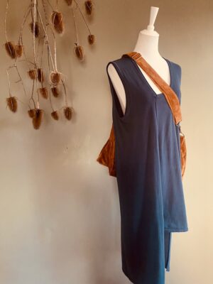 asymmetrisches Kleid von Okishi, L second hand – Bild 4