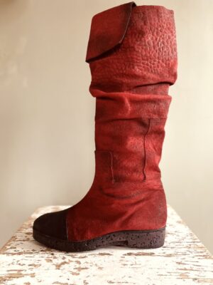 rote Stiefel von Papucei, 42 second hand – Bild 1