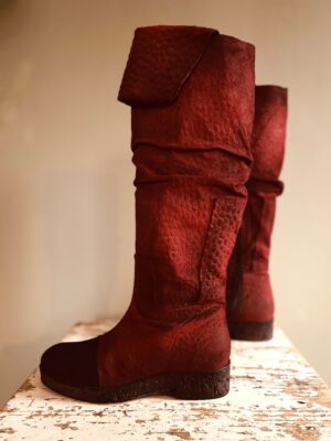 rote Stiefel von Papucei, 37 second hand – Bild 4