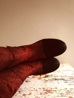 rote Stiefel von Papucei, 37 second hand – Bild 6