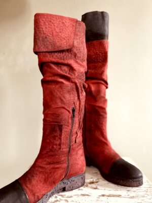 rote Stiefel von Papucei, 42 second hand – Bild 2