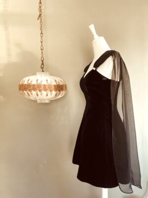 Vintage-Abendkleid von Scarlett, S second hand – Bild 7