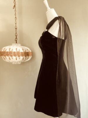 Vintage-Abendkleid von Scarlett, S second hand – Bild 6