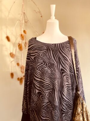 langer Pullover von Beate Spira, L-XL second hand – Bild 4