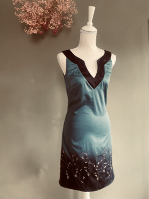 elegantes Kleid mit Perlchen von Promod, XS – Bild 6