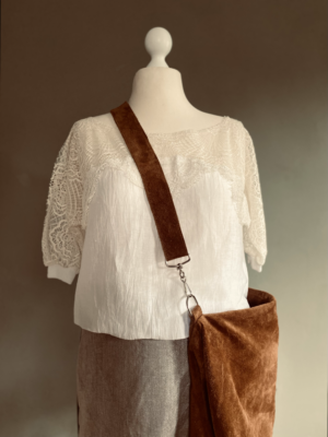 zauberhafte Leinenbluse von Liviana Conti, XL – Bild 5