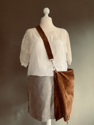 schimmernder Leinenrock von Set, L – Bild 3