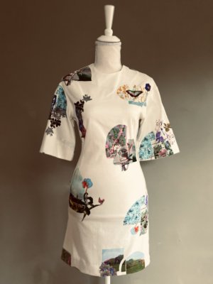 süßes Kleid aus weichem Cord, XS – Bild 5