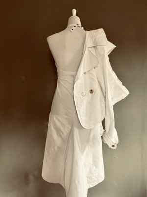 schöne weiße Jacke von Fornarina, XS-S – Bild 3