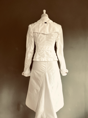 schöne weiße Jacke von Fornarina, XS-S – Bild 5