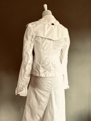 schöne weiße Jacke von Fornarina, XS-S – Bild 6