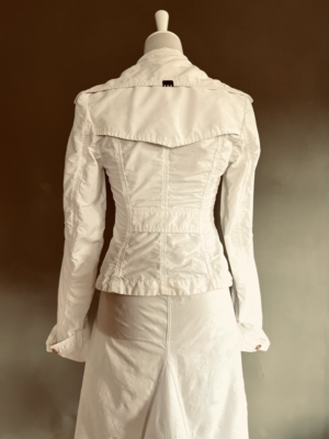 schöne weiße Jacke von Fornarina, XS-S – Bild 7