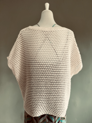 gehäkelter Pullover von Nice Connection, L – Bild 4