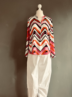 bunte Bluse von Emily van den Bergh, L – Bild 4