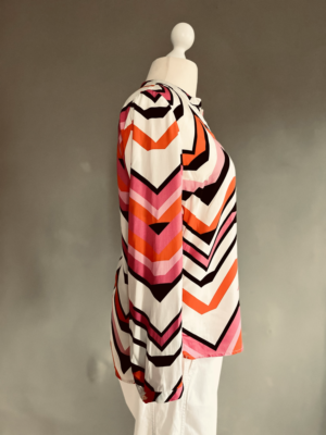 bunte Bluse von Emily van den Bergh, L – Bild 3