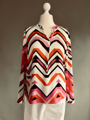 bunte Bluse von Emily van den Bergh, L – Bild 5