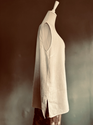 entspanntes Leinenoberteil von Marina Sport, XL – Bild 3