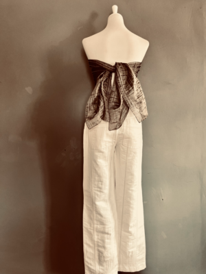 schöne cremeweiße Hose von Tuzzi, M – Bild 3