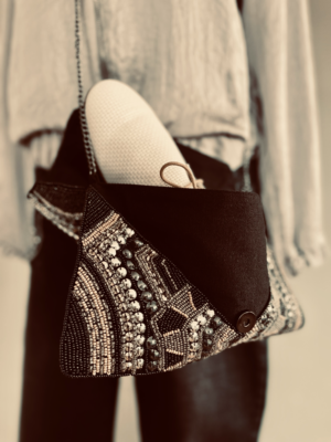 hübsche Tasche mit Perlen von bonprix collection – Bild 1