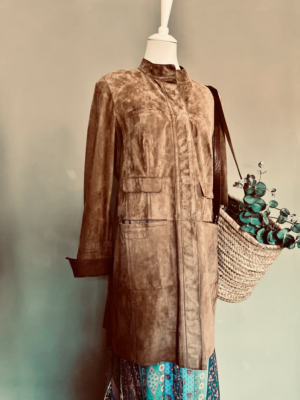 edler Wildledermantel von Luisa Cerano, XL – Bild 6