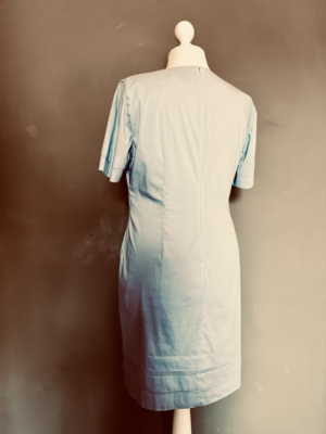 schönes hellblaues Kleid von Barbara Schwarzer, XL – Bild 4