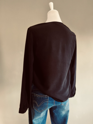 charmantes Seidenoberteil von COS, XS – Bild 4