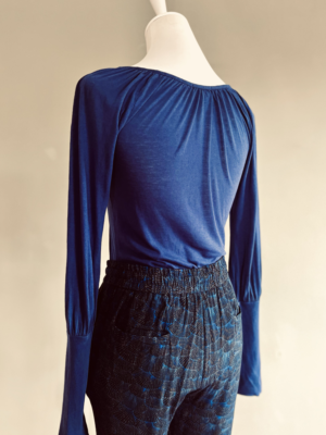 dunkelblaues Top von bobi, S – Bild 5