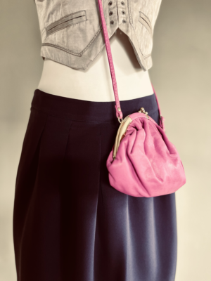 kleine nostalgische Ledertasche – Bild 4