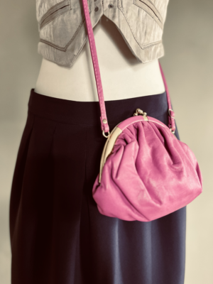 kleine nostalgische Ledertasche – Bild 3