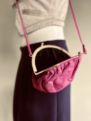 kleine nostalgische Ledertasche – Bild 2