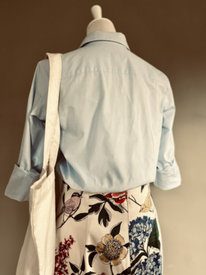 hellblaue Bluse von Rossana Diva, XS – Bild 4