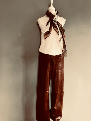 entspannte Lederhose von Riani, L – Bild 4