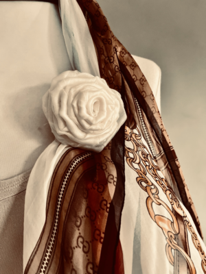 elegante Anstecknadel Rose – Bild 3