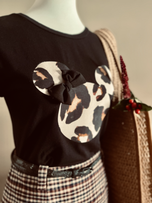 süßes T-Shirt mit Schleife, S – Bild 1