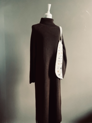 langes gemütliches Strickkleid von Marc O´Polo, L – Bild 4