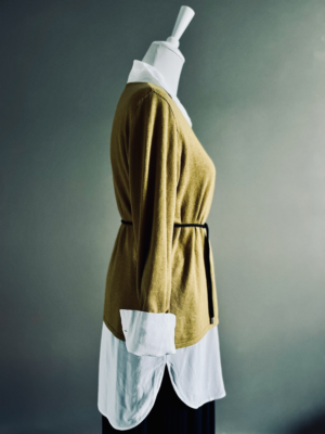 weiche Strickjacke mit Seide von King Louie, XL – Bild 2