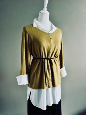 weiche Strickjacke mit Seide von King Louie, XL – Bild 1