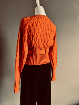 Zopfstrickpullover von Victoria Beckham, M – Bild 4