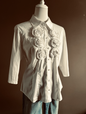 charmante Bluse von apriori, XL – Bild 3