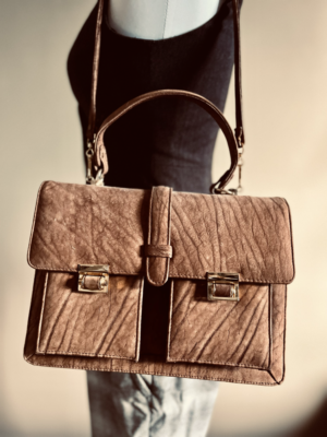 klassisch schöne Ledertasche – Bild 3