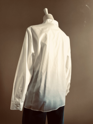 schlichte weiße Bluse von Peter Hahn, L – Bild 3