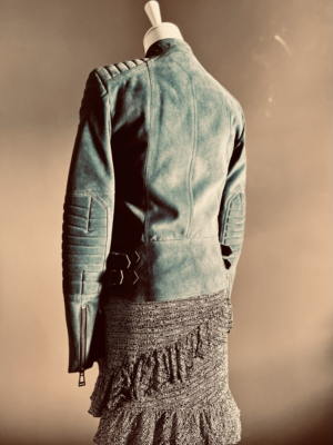 wunderschöne Bikerjacke von Belstaff, XS – Bild 6