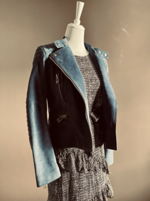 wunderschöne Bikerjacke von Belstaff, XS – Bild 3