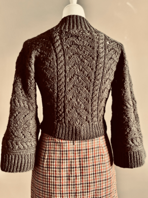 süße Zopfstrickjacke von Noa Noa, XS – Bild 3