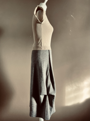 weicher drapierter Rock von Cheitt, S – Bild 2