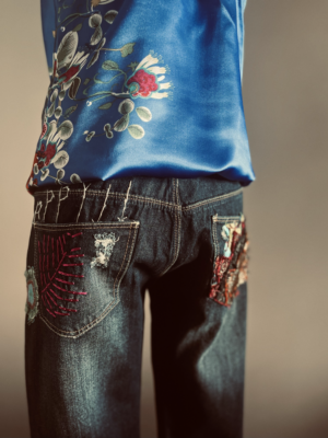 ausgefallene Jeans von Desigual, L – Bild 5