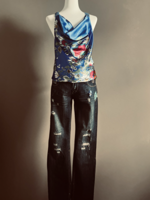 ausgefallene Jeans von Desigual, L – Bild 3