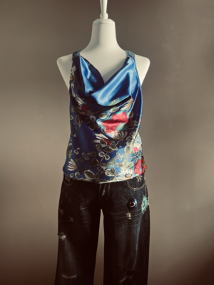 leuchtendes Top von Desigual, M – Bild 3